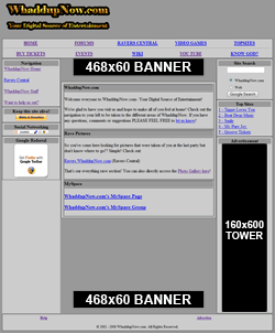 WhaddupNow.com Ad Space